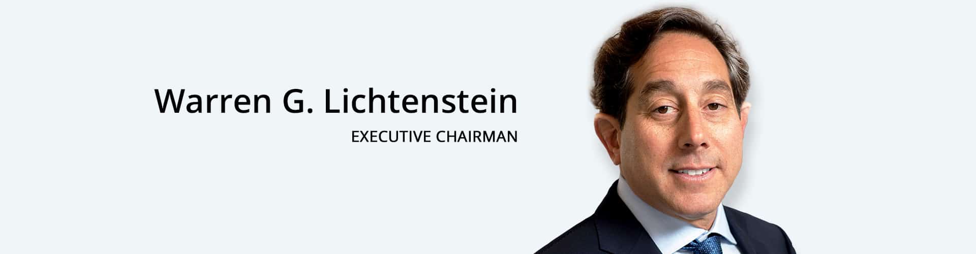 Warren G. Lichtenstein-Executive Chairman