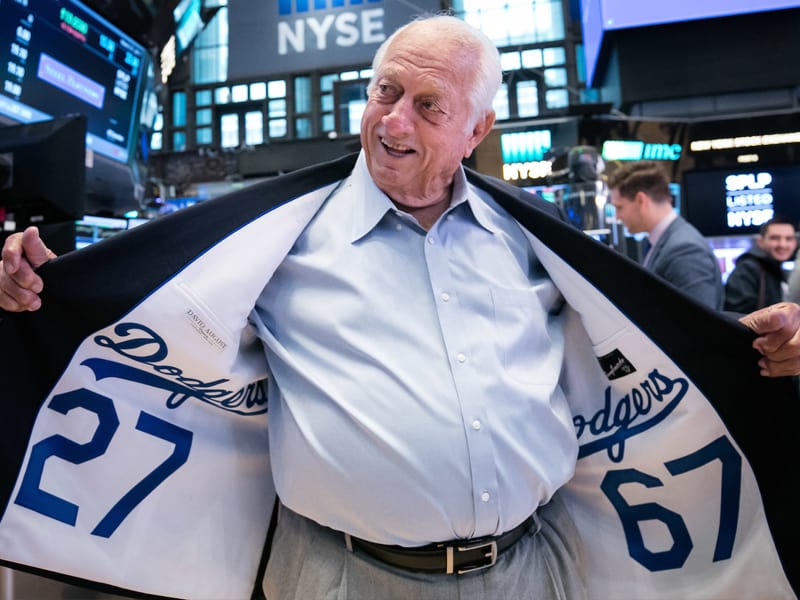 Letter from Executive Chairman Warren Lichtenstein on Passing of Tommy Lasorda